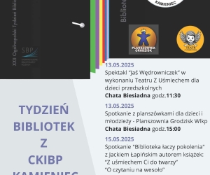 Tydzień Blibliotek z CKIBP w Kamieńcu
